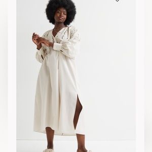 NWT H&M Embroidered Maxi